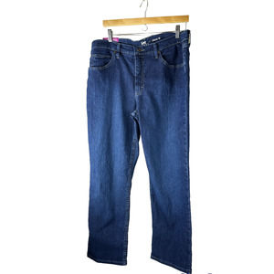 Lee Classic Straight Leg Jeans Denim Size 16 Petite NWT